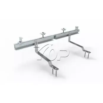 Estructura de montaje de PV de techo de tejas de asfalto