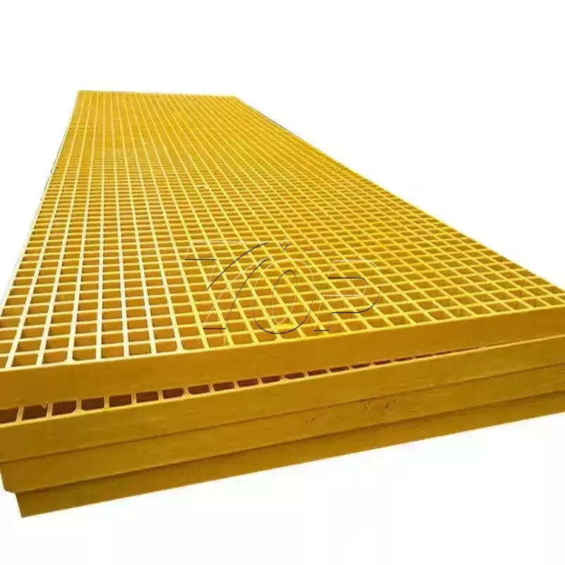 Rejilla de fibra de vidrio moldeada