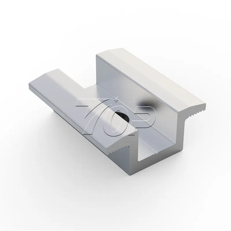 Abrazaderas de aluminio fotovoltaico