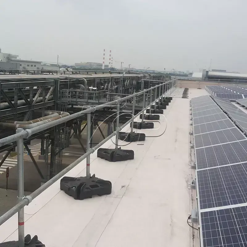 Sistema de barandilla de techo Sistema de ferrocarril de seguridad del techo
