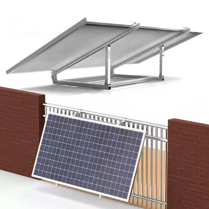 Barandilla de balcón del panel solar