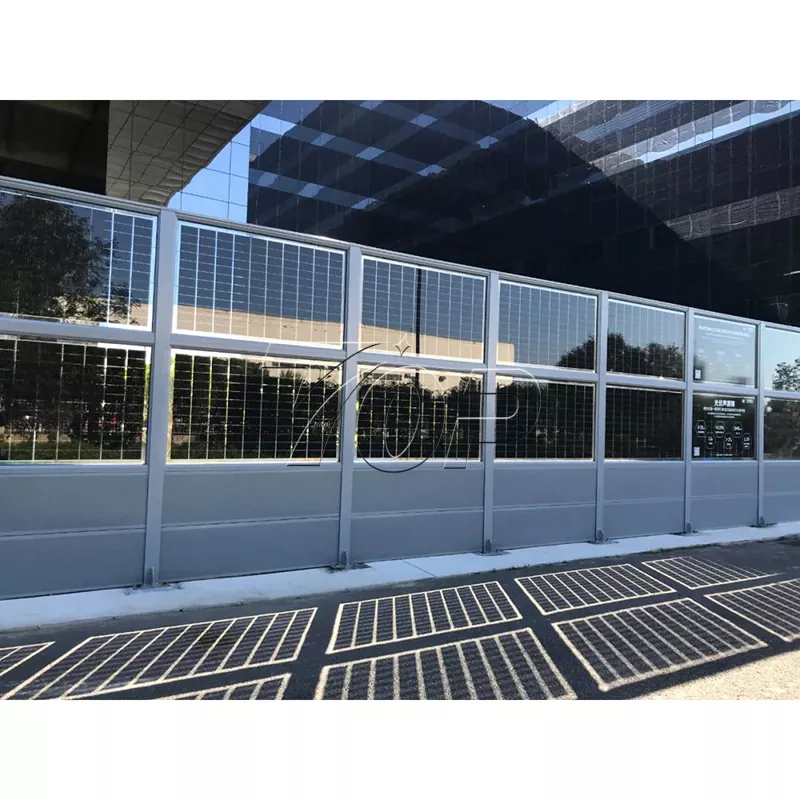 Paneles solares para esgrima