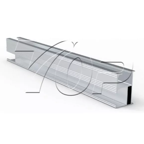 Sistema de montaje solar Rail de aluminio